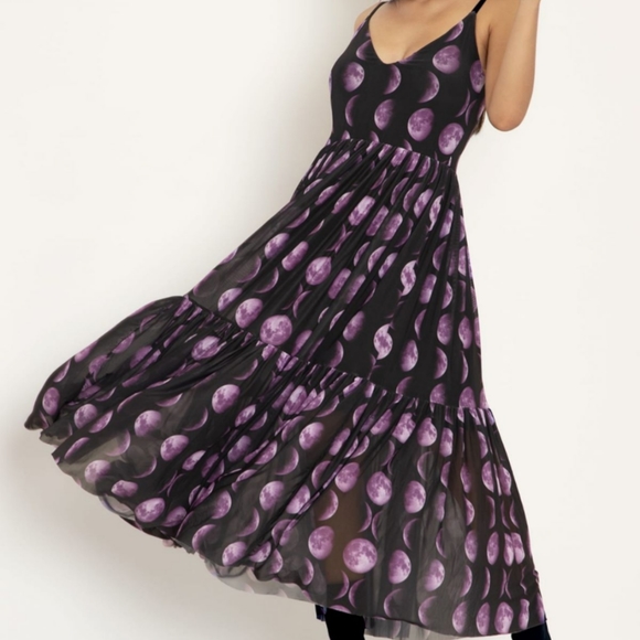ISO LaLuna Sheer Midaxi Dress